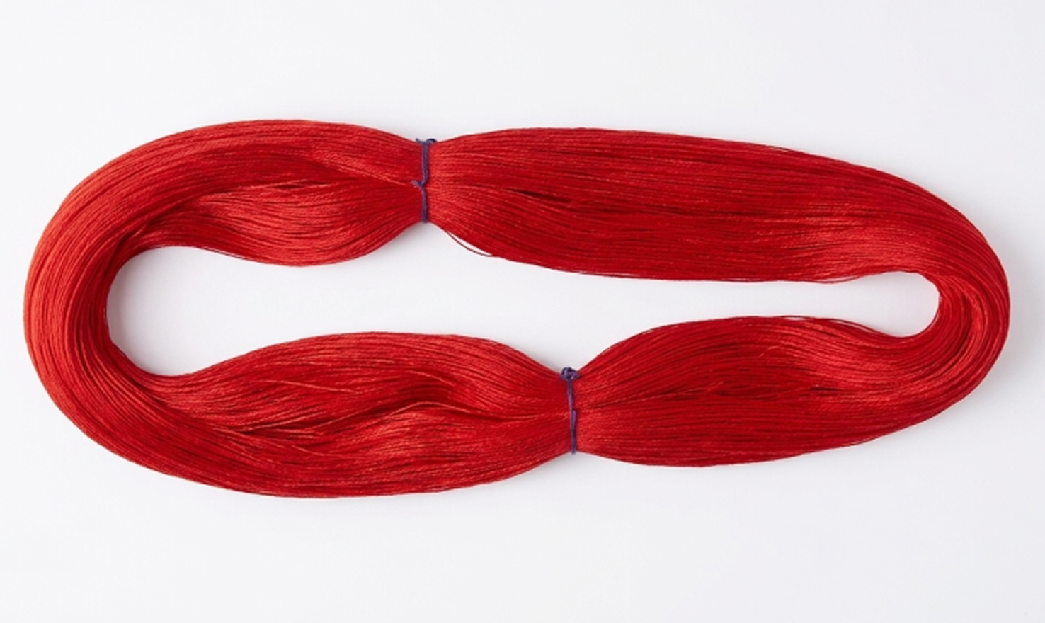 Red silk rakhi thread hanks
